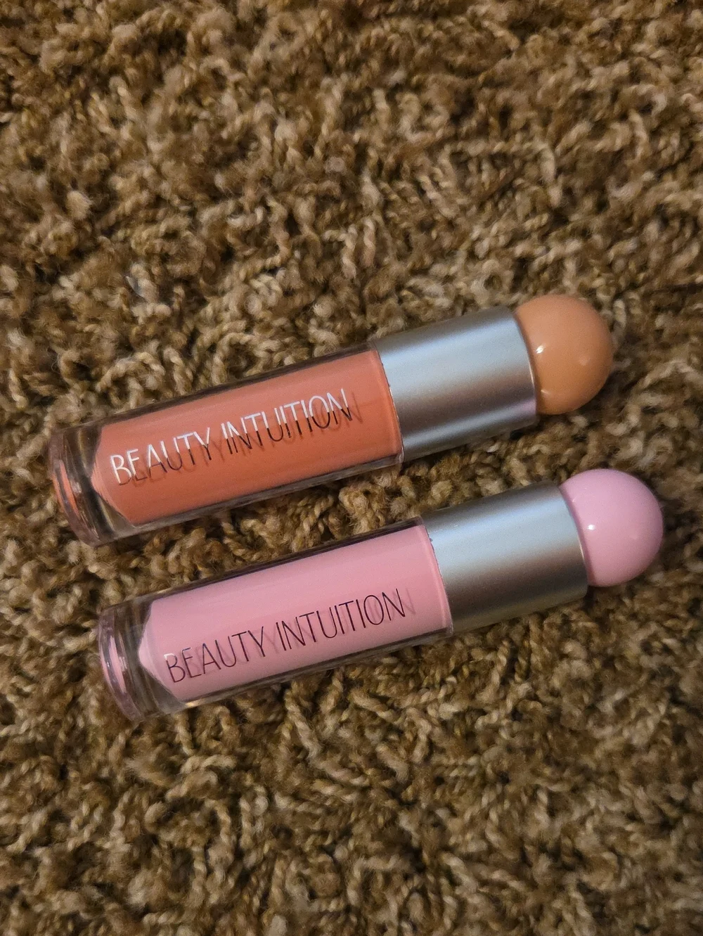 Hydrating lip Gloss Duo – Nude and Pink